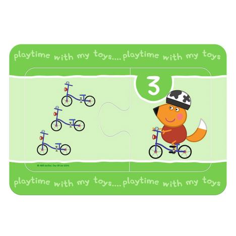 Peppa Pig My First Match & Count Jigsaw Puzzles Extra Image 2
